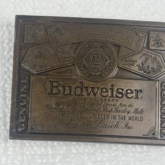 Vintage Belt Buckle Lot 6 Wells Fargo Budweiser Railroad Police Semi Truck