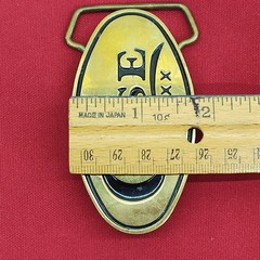 Case XX Brass Belt Buckle by Baron Buckle Free Shipping to USA