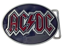 Brand New AC/DC Rock Band Belt Buckle Back in Black