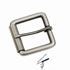 1.5&Prime;(38mm-40mm) Belt Buckle Replacement Buckle Heavy Duty Roller Single Pin B…