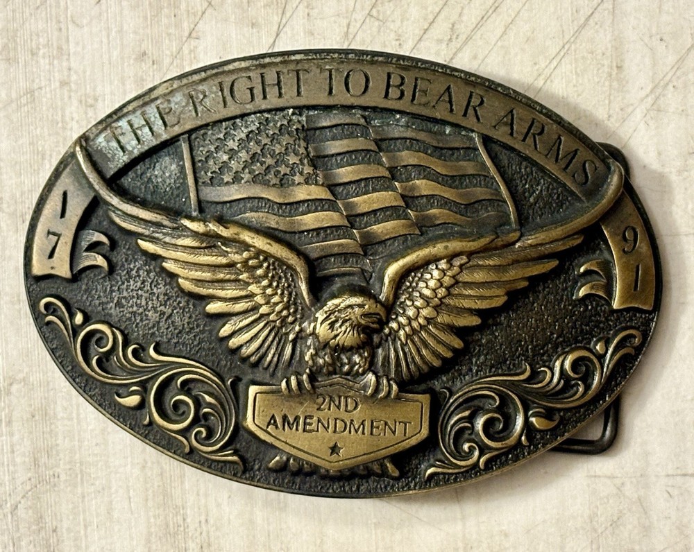 Montana Silversmiths Belt Buckle Soaring Eagle Arms Attitude A877