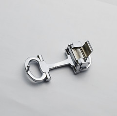 Salvatore Ferragamo Silver Alloy Belt Buckle for 3.5cm leather strap Unisex