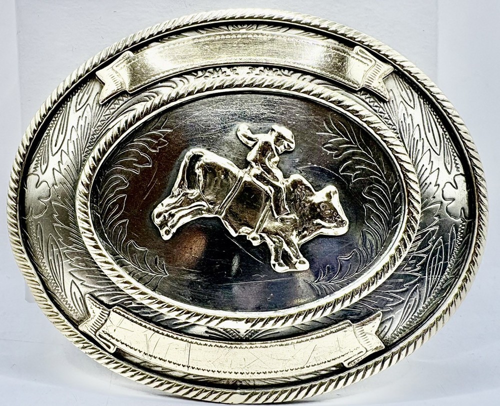 COMSTOCK GERMAN SILVER BELT BUCKLE (P10023945)
