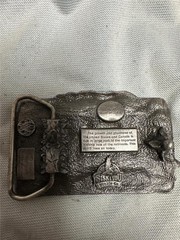 Vintage Train Belt Buckle Lot of Three Buckles, Railroad