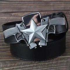 Creative Men&rsquo;s Belt Lighter Metal Belt Buckle Small Tool Cigarette