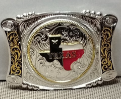 TEXAS Western Cowboy Belt Buckle Hebilla Vaquera