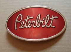 Peterbilt Red Belt Buckle new top quality belt buckle