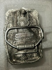 VTG Vietnam Veteran And Proud Of It Belt Buckle Enamel Great American Buckle Co