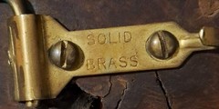 Wood Burl Belt Buckle Solid Brass Hardware Frame Style 1.5&Prime; Fit Brown
