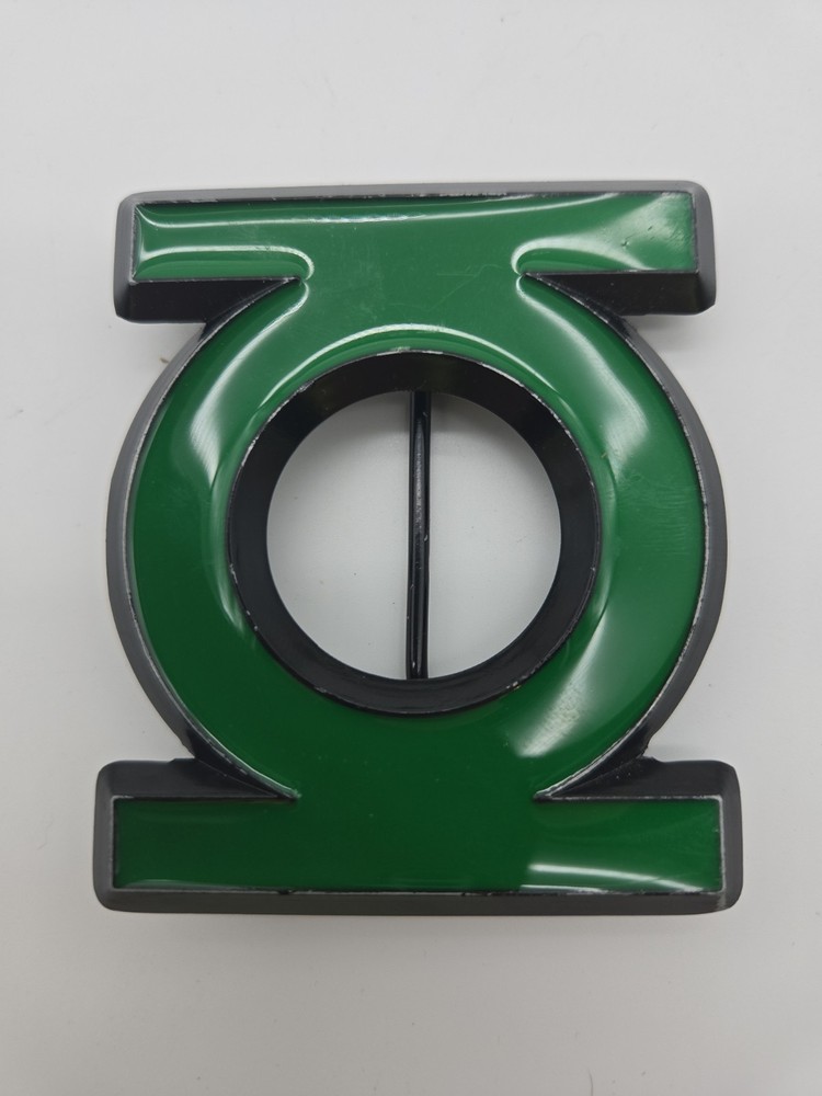 DC Comics Green Lantern Logo Enameled Metal Belt Buckle