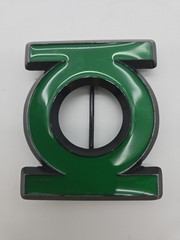 DC Comics Green Lantern Logo Enameled Metal Belt Buckle