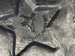 The State of Texas Star Buckle With Belt 46 Brown & Silver Western Cowboy USA