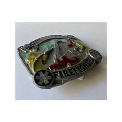 Volunteer Firefighter Belt Buckle Fire Rescue Fire Department