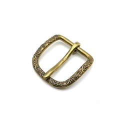 27mm/36mm Tang Grass Buckle for Tooling Carved Leather Belts
