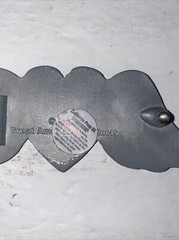 VALENTINES WINGED HEART Belt Buckle Love Wings Rock GREAT AMERICAN Pewter Biker
