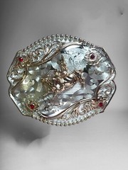 Bull Rider Rodeo Western Cowboy Belt Buckle Hebilla Vaquera Con Jinete Jaripeo