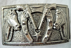 Belt Buckle J.S.S. Moose Spain 11.5 x 6 cm