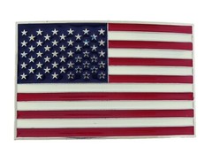 American USA Flag New Belt Buckle Western Cowboy Men Cowgirl Women Rodeo 3D