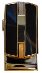 Men’s belt Buckle. self locking belt buckle, Gold and Brown New Belt buckle only