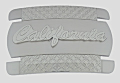 Vintage State of California Belt Buckle Silver Metal Men Western Cowboy Rodeo