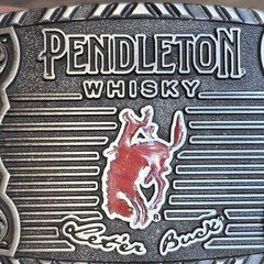Ltd Edition 2025 Pendleton Whisky Let’r Ride Belt Buckle Montana Silversmith New