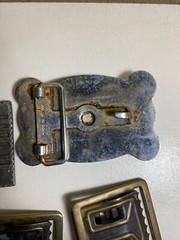 Clothing Belt Buckle Clasp Suspenders Clip Lot