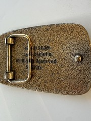 Vintage Collectible Jack Daniel&rsquo;s Old No. 7 Brand 2005 Belt Buckle