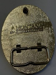 Montana Silversmiths 2013 Pendleton Whisky Cowboy Belt Buckle