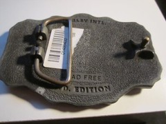 VINTAGE HURLEY FREEDOM OF CHOICE BELT BUCKLE – GW-13