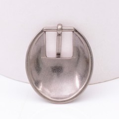Heavy Duty Silver Flower Engraved Western Cowgirl Belt Buckle Set Fit 15mm Strap