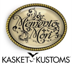Victorian Memento Mori Belt Buckle – Vintage Script Light Belt Buckle – 132