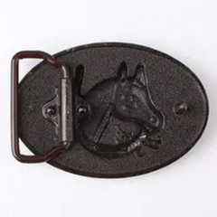 Horse Head Buckles – Super Large Alloy Smooth Buckle Belt Parts Self-Assembly