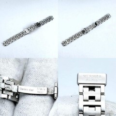 Hermes Clipperh Band Watch Silver D Buckle