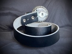 “Exposure 8:15” Belt Buckle Camera Lens Watch Industrial Art OOAK Darren McNeese