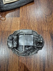 1986 ROCKY MOUNTAINS COMMEMORATIVE BELT BUCKLE ~GREAT OUTDOORS~ #2454/2500