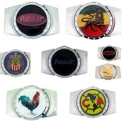 New Women Men Western Cowboy Rodeo Belt Buckles Hidden (with Removable Lighter)