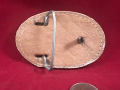 MEN&rsquo;S EMBROIDER ROOSTER WESTERN LEATHER CINTO VAQUERO BORDADO GALLO Fits 2” Belt