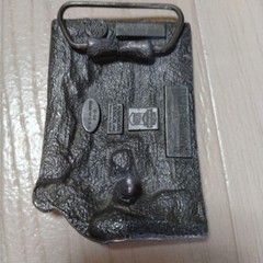 Harley-Davidson Belt Buckle, Vntage Engine Frame Wing Motifs G-88 Harmony 1989