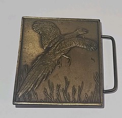 Truckers Belt Buckle Retro Hipster Hunter Cowboy Very Rare Set Of 5