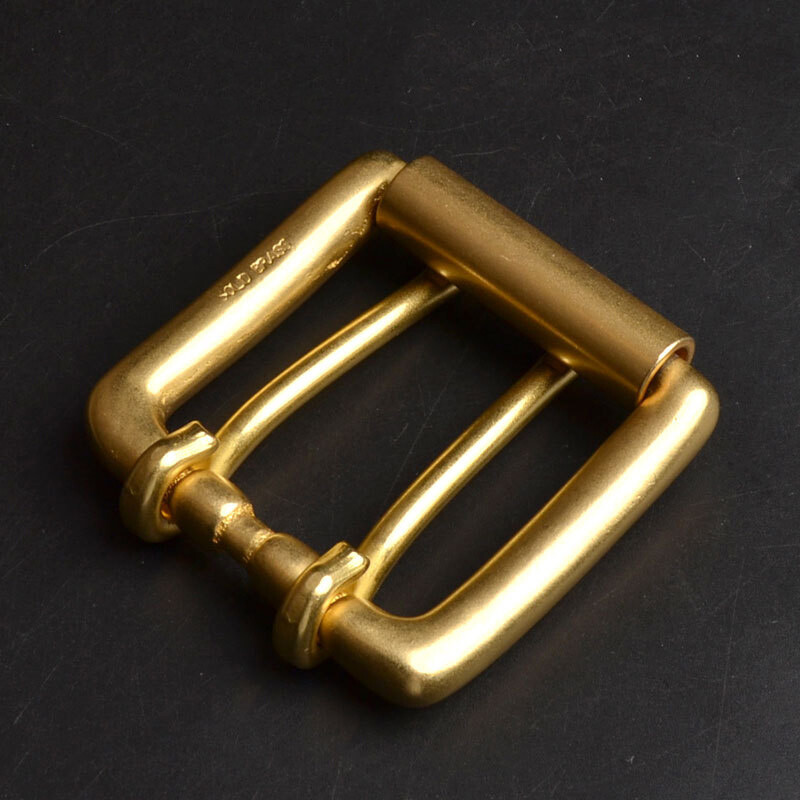 2x Square Double Pin Roller Belt Buckle Replacement Heavy Duty For 4cm