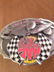 MAC TOOLS RACING #21 Formula 1 Brabham PEWTER 3D BELT BUCKLE