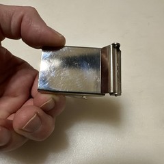 Trucker Mud Girl Flap Belt Buckle Sexy Lady Pinup Belt Buckle Silver Chrome