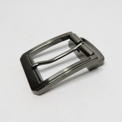 Mens Replacement Belt Buckle Gunmetal Single Prong Fits 1.5 Inch Belt