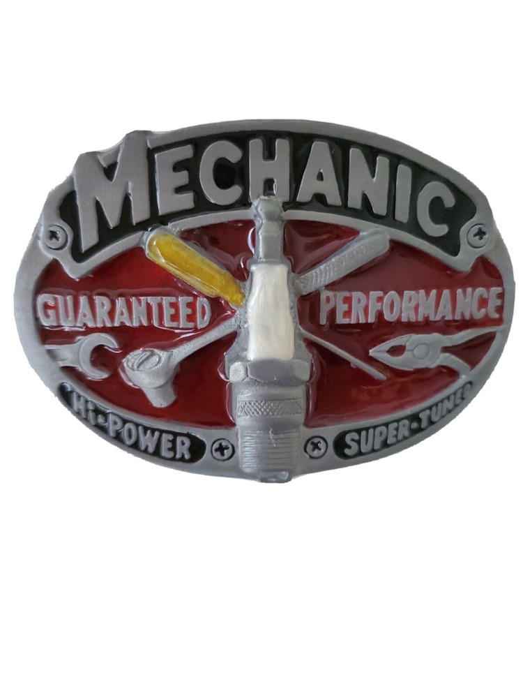 AUTO DIESEL MECHANIC GIFT – BELT BUCKLE Brand New and Ready for Shipping!
