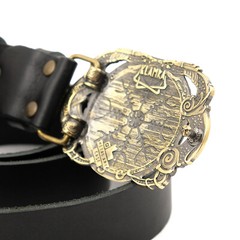 Helm of Awe belt buckle, Viking Helm of Terror Old Norse Scandinavian Pagan