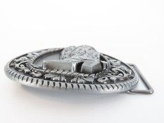 Cowboy Boots Metal Belt Buckle New