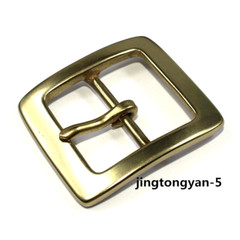 Solid Brass Belt Buckle Men&rsquo;s Pin Belt Buckles Fits For 1.5 inches Belt