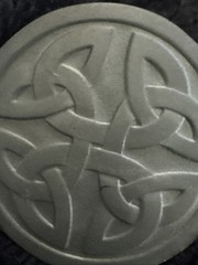 ROUND CELTIC BELT BUCKLE NEW APPROXIMATELY 2 5/8&Prime; ROUND