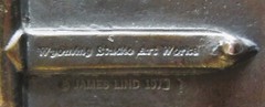 JACK DANIELS OLD No.7 WHISKEY SOLID BRASS BELT BUCKLE~WYOMING STUDIO~1973~XLNT