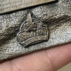 Vintage Siskiyou 1986 Steam Engine Train Belt Buckle Railroad Locomotive USA